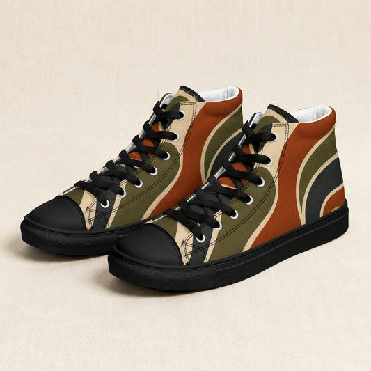 Women’s high top canvas shoes - Whenua