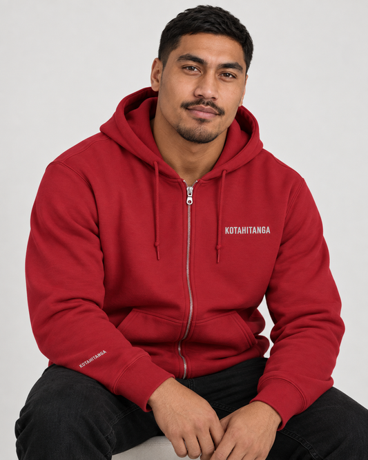 Unisex heavy blend zip hoodie - Kotahitanga (unity)