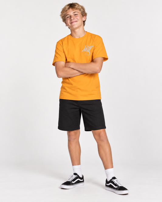 Youth Classic Tee - Embroidered Stingray
